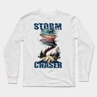 Storm Hurricane Meteorologist Chaser Lovers Long Sleeve T-Shirt